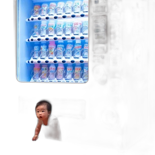 bottle, robot, food, creature transparent PNG cut-out