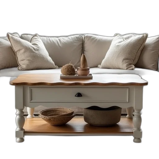 furniture, 3d render, photorealistic, earth tones transparent PNG cut-out