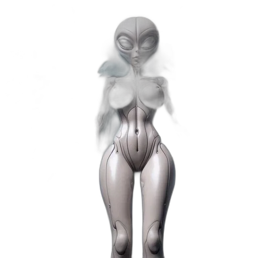 robot, creature, dress, mask transparent PNG cut-out