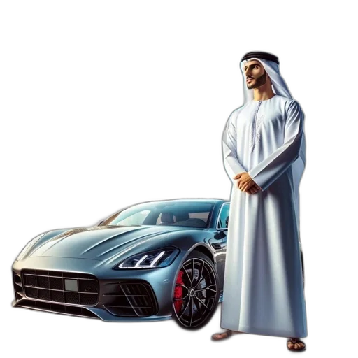 car, photorealistic, concept art, 3d render transparent PNG cut-out