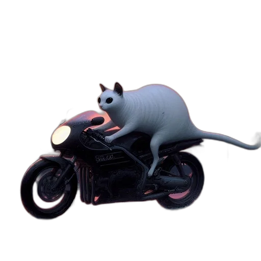 animal, car, creature, dragon transparent PNG cut-out