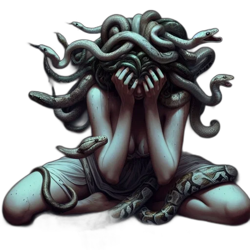 creature, mask, concept art, fantasy art transparent PNG cut-out