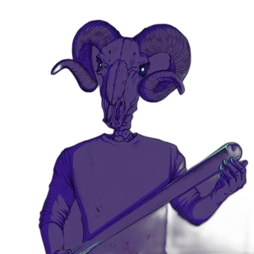 staff, weapon, robot, creature transparent PNG cut-out