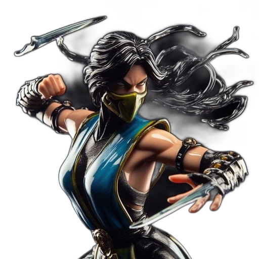 comic book art, concept art, fantasy art, 3d render transparent PNG cut-out