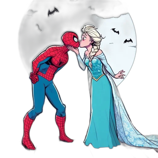 dress, mask, comic book art, concept art transparent PNG cut-out