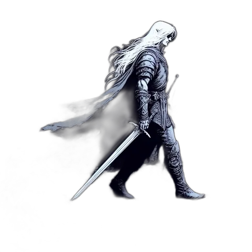 sword, jacket, weapon, mask transparent PNG cut-out
