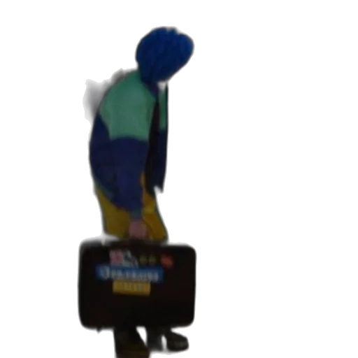 staff, jacket, hat, robot transparent PNG cut-out