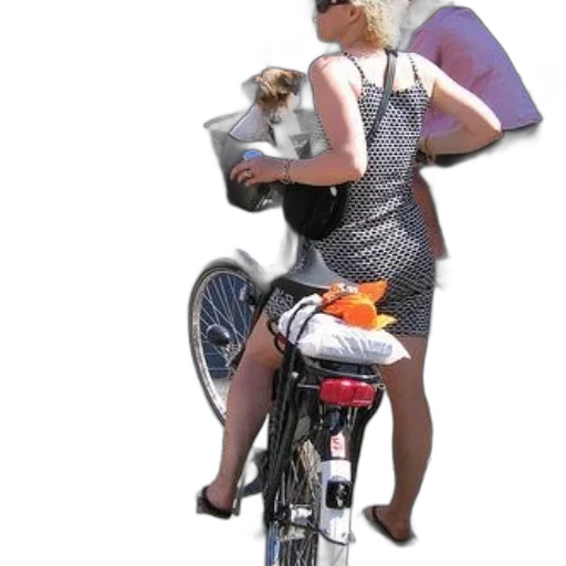 animal, dress, photorealistic, woman transparent PNG cut-out