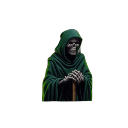 staff, jacket, mask, creature transparent PNG cut-out