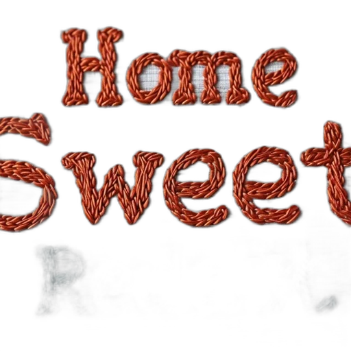 embroidery, hoop, displays, textured transparent PNG cut-out