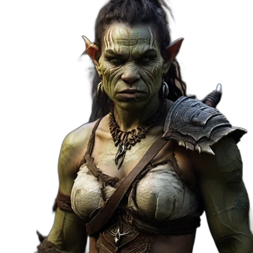 face, staff, concept art, fantasy art transparent PNG cut-out