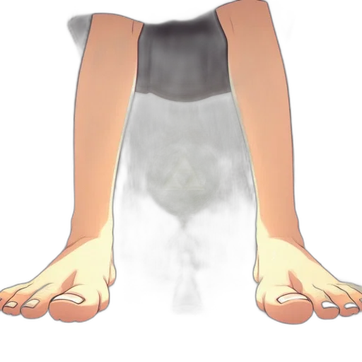 shoes, creature, mask, dress transparent PNG cut-out