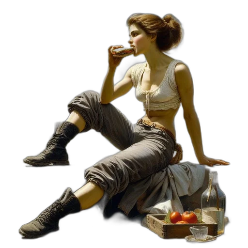 food, concept art, photorealistic, fantasy art transparent PNG cut-out