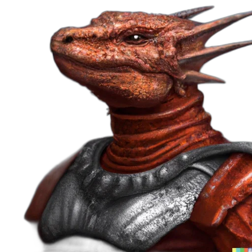 dragon, creature, face, staff transparent PNG cut-out