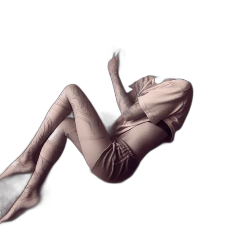 dress, hair, shoes, creature transparent PNG cut-out