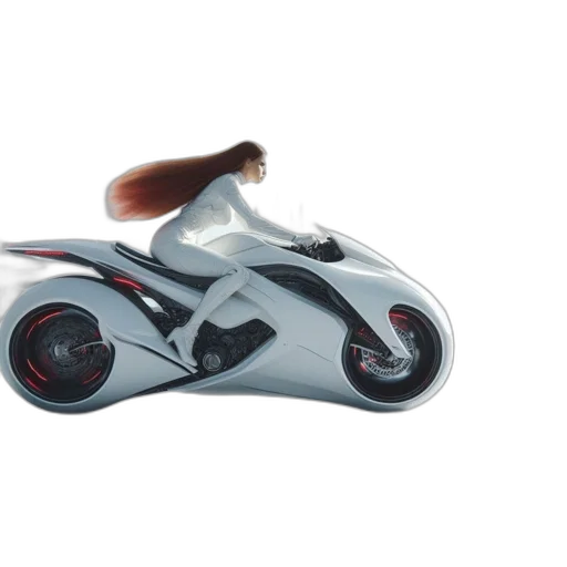 car, weapon, 3d render, concept art transparent PNG cut-out