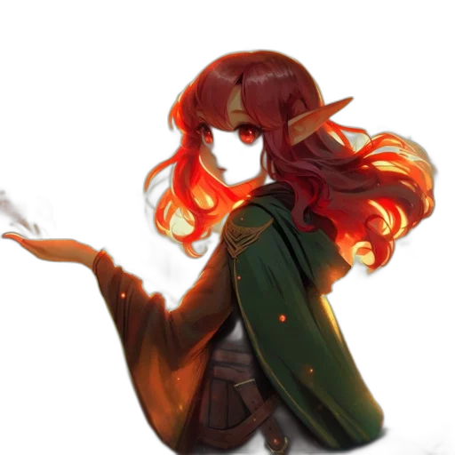 staff, jacket, dragon, weapon transparent PNG cut-out