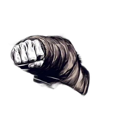 jacket, jewelry, weapon, staff transparent PNG cut-out
