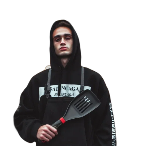 jacket, weapon, staff, umbrella transparent PNG cut-out