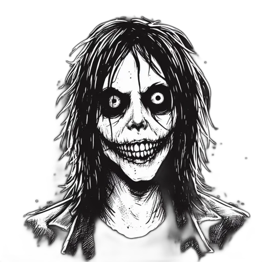 face, creature, comic book art, cartoon transparent PNG cut-out