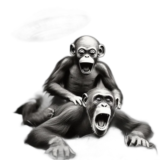 animal, creature, concept art, photorealistic transparent PNG cut-out
