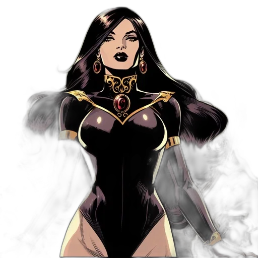 comic book art, concept art, fantasy art, cartoon transparent PNG cut-out