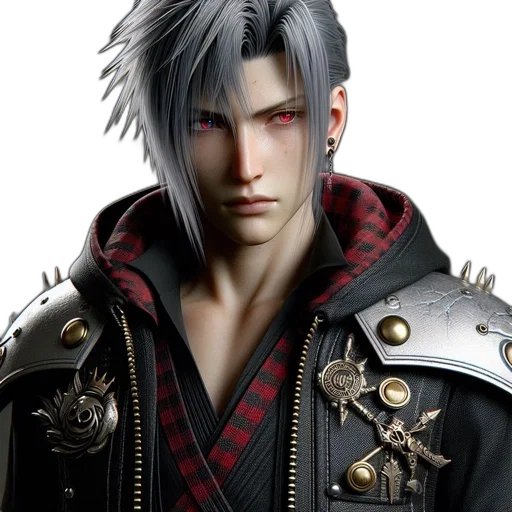 jacket, concept art, fantasy art, photorealistic transparent PNG cut-out