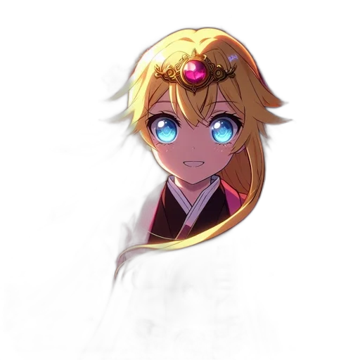crown, staff, face, mask transparent PNG cut-out