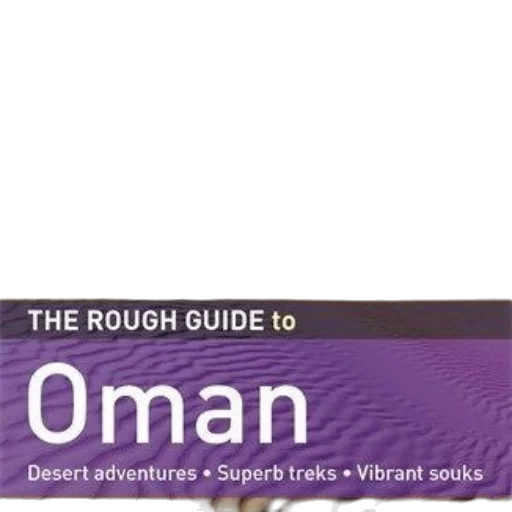 rough, guide, oman, features transparent PNG cut-out