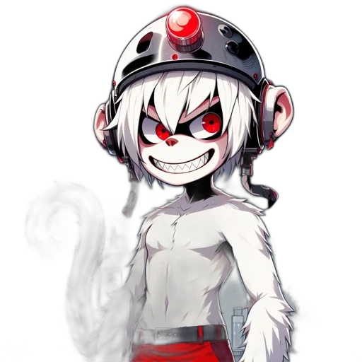 mask, creature, staff, robot transparent PNG cut-out