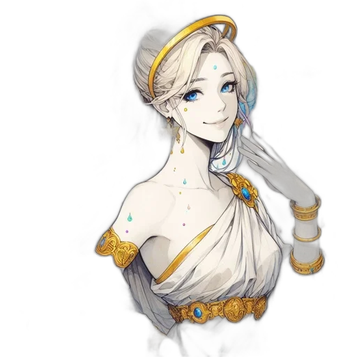 staff, crown, jewelry, dress transparent PNG cut-out