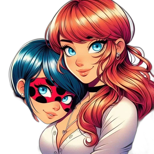comic book art, anime, cartoon, concept art transparent PNG cut-out