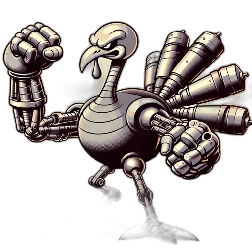 robot, weapon, animal, creature transparent PNG cut-out