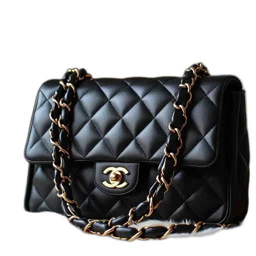 jewelry, chanel, lambskin, shoulder transparent PNG cut-out