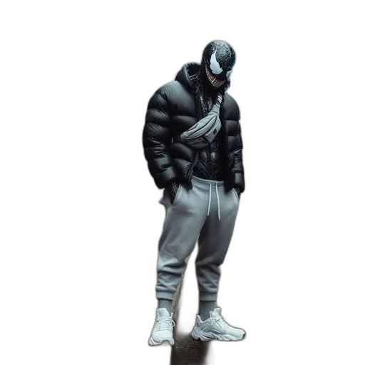 jacket, shoes, mask, robot transparent PNG cut-out