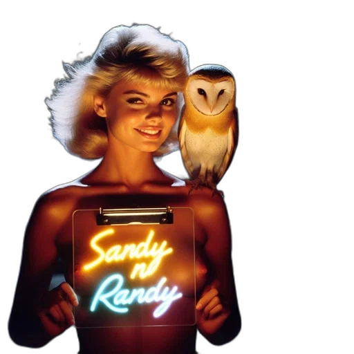 concept art, comic book art, neon lights, woman transparent PNG cut-out