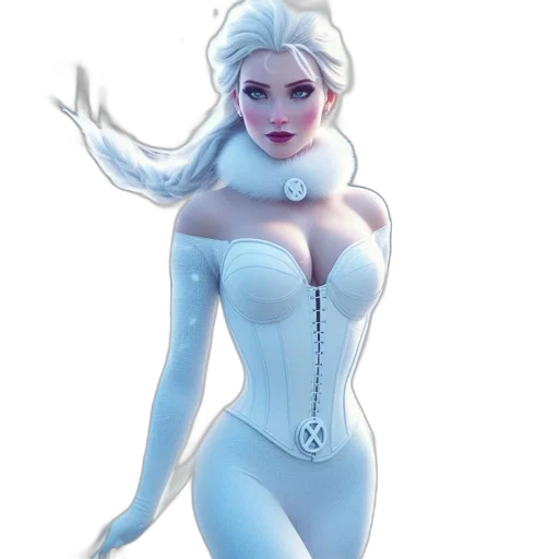 dress, concept art, fantasy art, comic book art transparent PNG cut-out