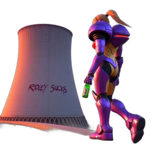 robot, shoes, hat, weapon transparent PNG cut-out
