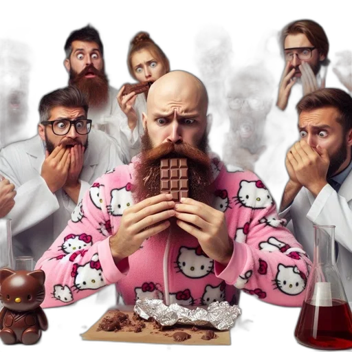 food, concept art, group, scientists transparent PNG cut-out