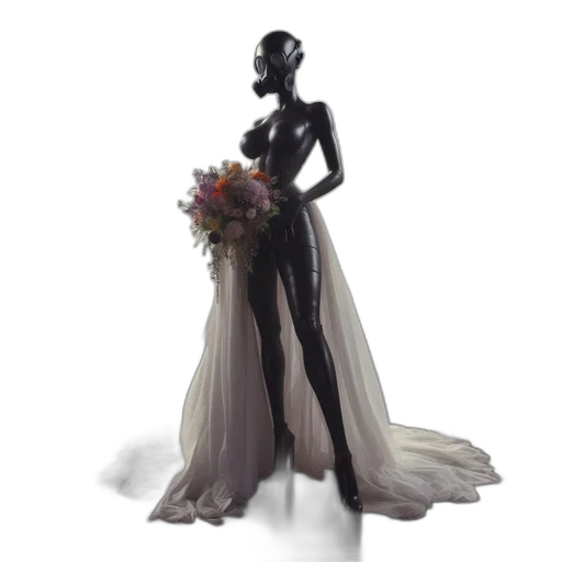 dress, crown, robot, jewelry transparent PNG cut-out