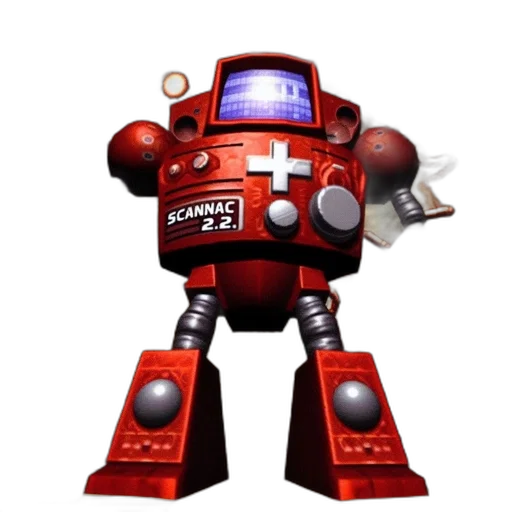 robot, weapon, staff, animal transparent PNG cut-out