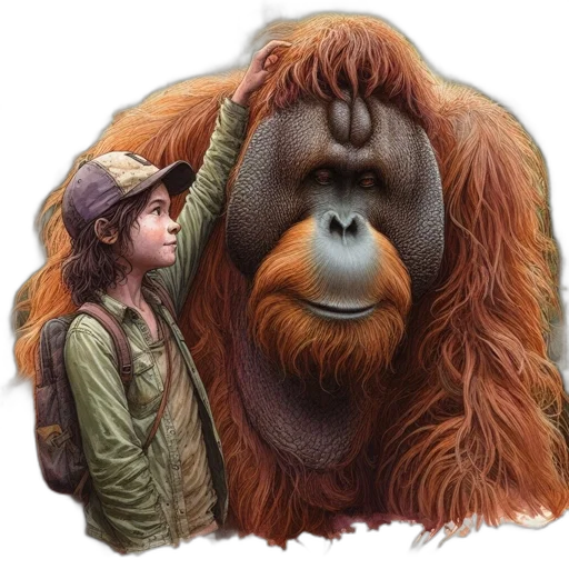 animal, jacket, creature, concept art transparent PNG cut-out