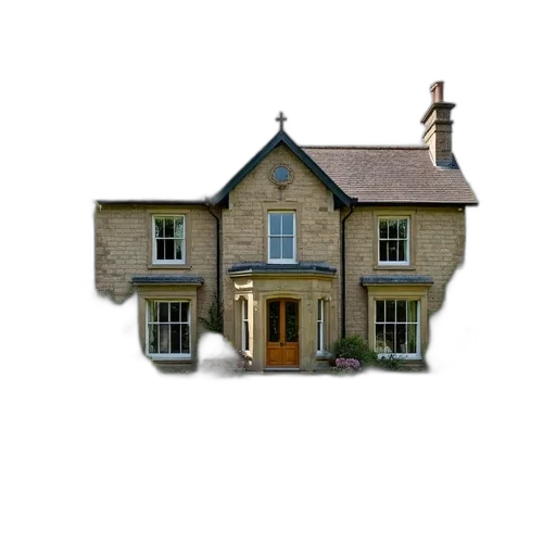 building, 3d render, photorealistic, bedroom transparent PNG cut-out