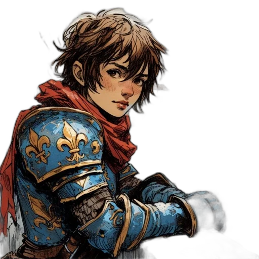 sword, weapon, face, fantasy art transparent PNG cut-out