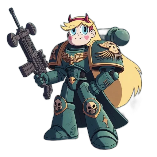 weapon, robot, staff, animal transparent PNG cut-out