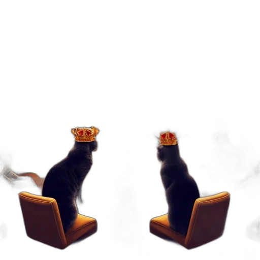 crown, furniture, staff, hat transparent PNG cut-out