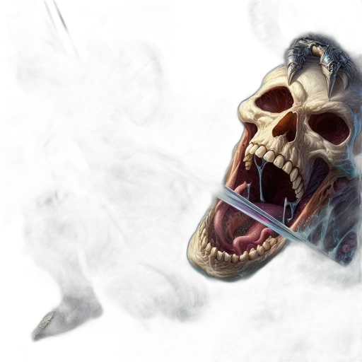 mask, face, concept art, photorealistic transparent PNG cut-out