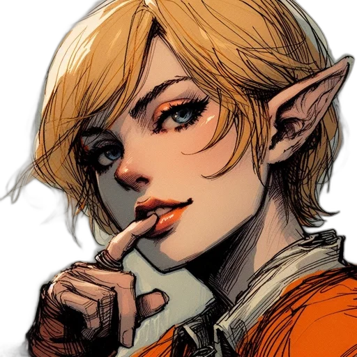 staff, face, fantasy art, comic book art transparent PNG cut-out