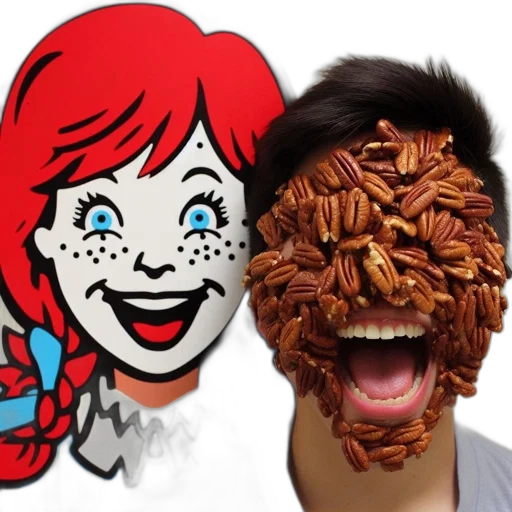 mask, food, creature, face transparent PNG cut-out