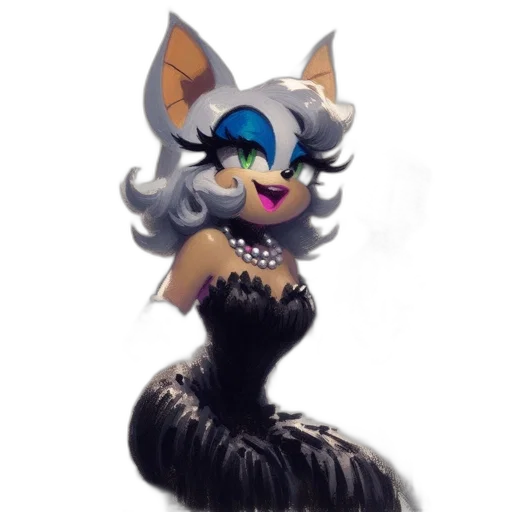 dress, creature, staff, animal transparent PNG cut-out